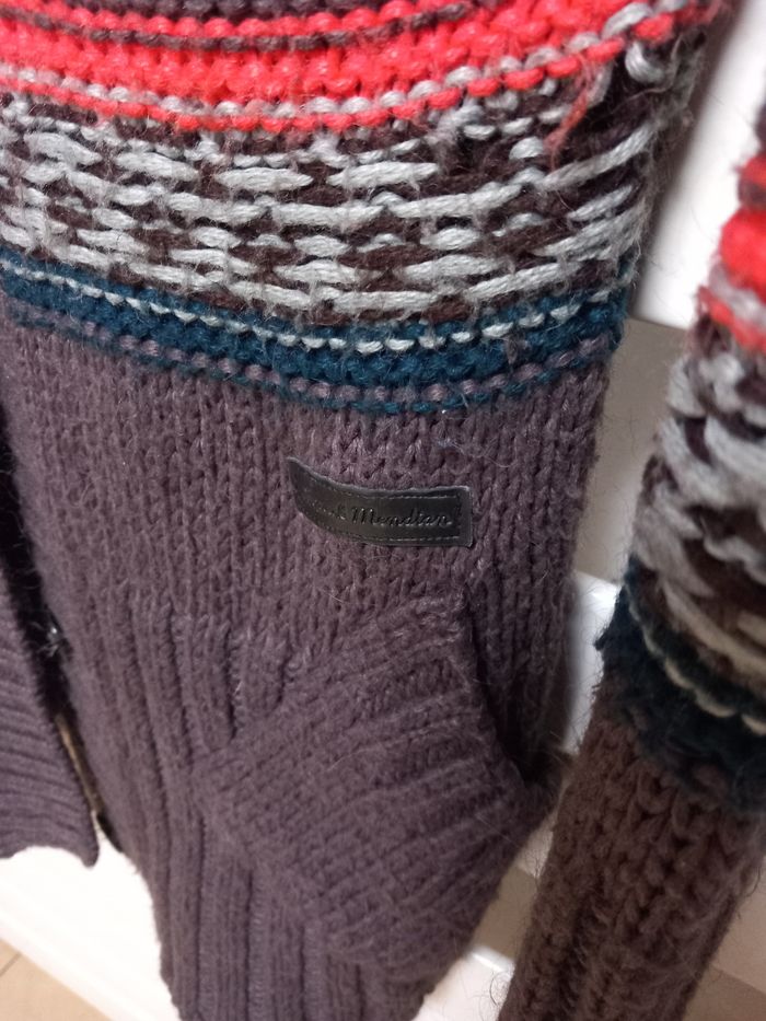 Long gilet en laine - photo numéro 4