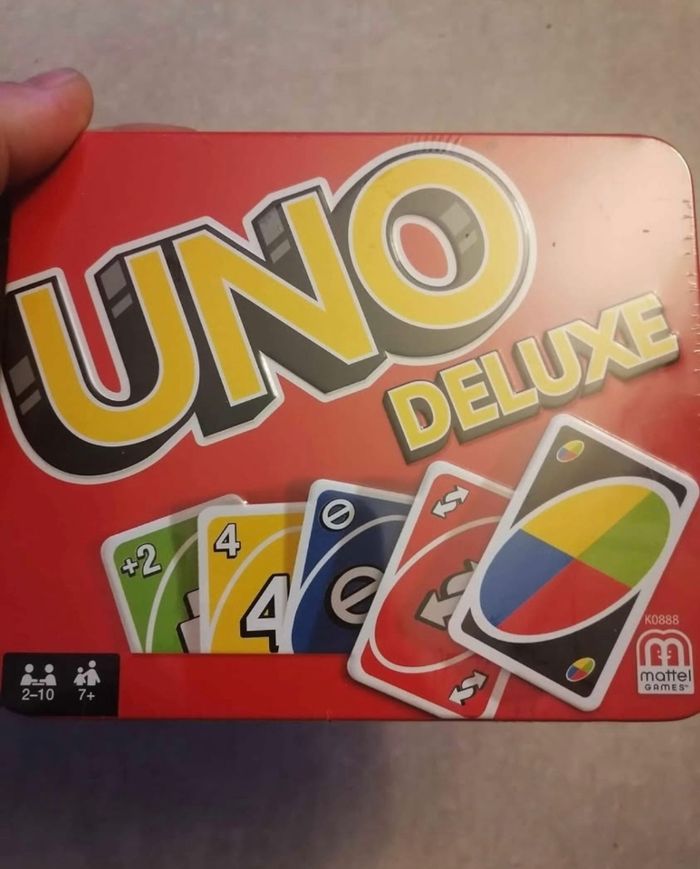 🃏 Jeu UNO Deluxe NEUF ( boîte métallique) 🃏