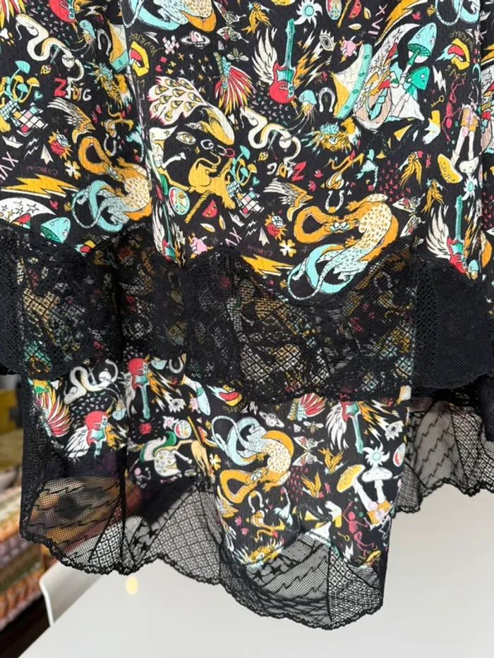 Jupe imprimé zadig et voltaire - photo numéro 3