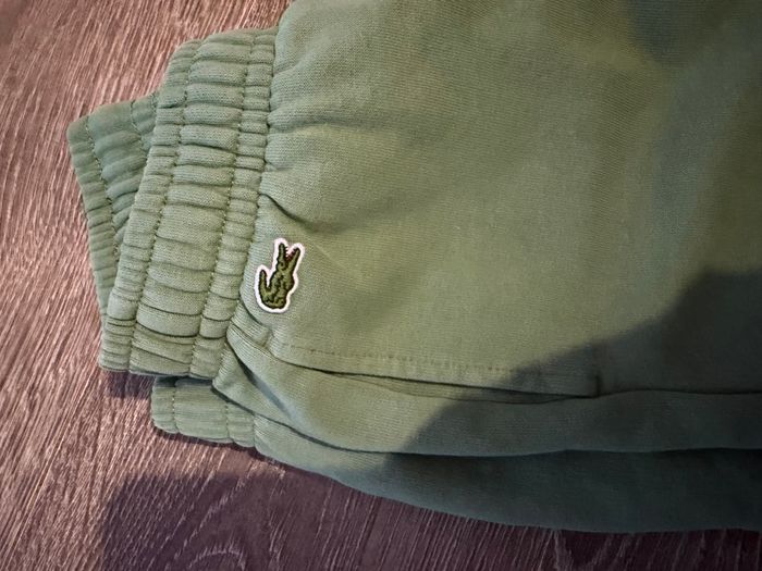Jogging Lacoste taille 10 ans vert - photo numéro 4