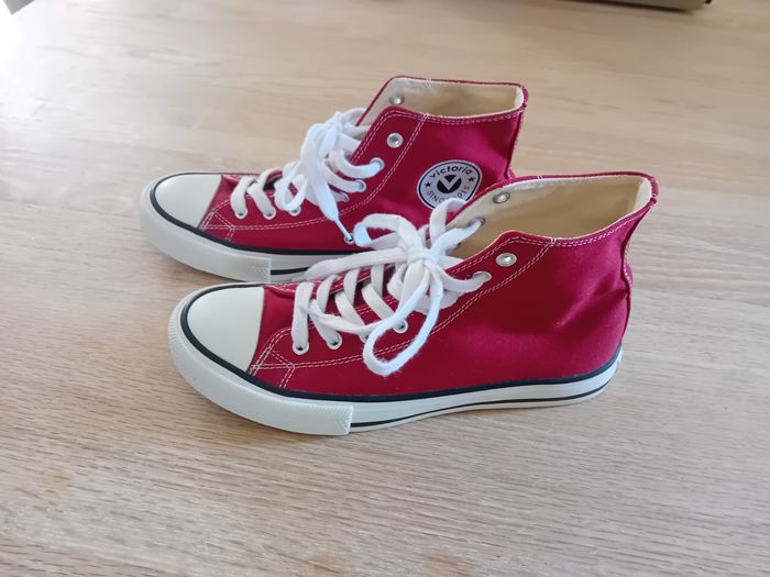Baskets montantes Victoria femme 37 - Comme neuves