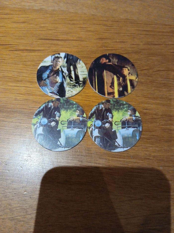 Lot pog bntroc's indiana jones - photo numéro 10
