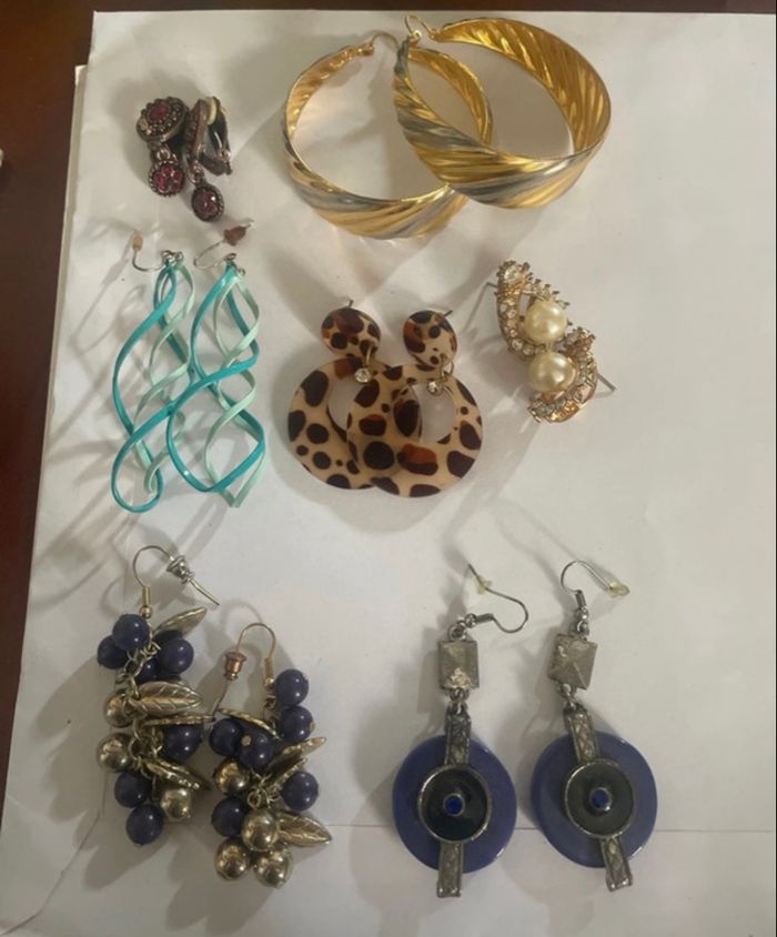 Lot de boucles d’oreilles - photo numéro 3