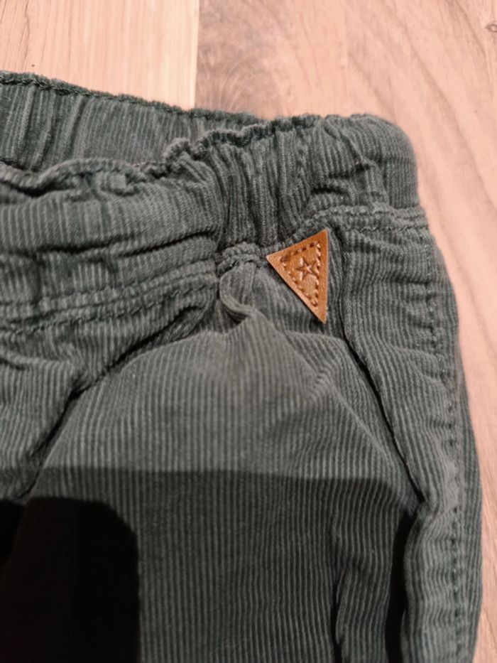 Pantalon velours doublé H&M 12-18 mois 86 cm - photo numéro 4