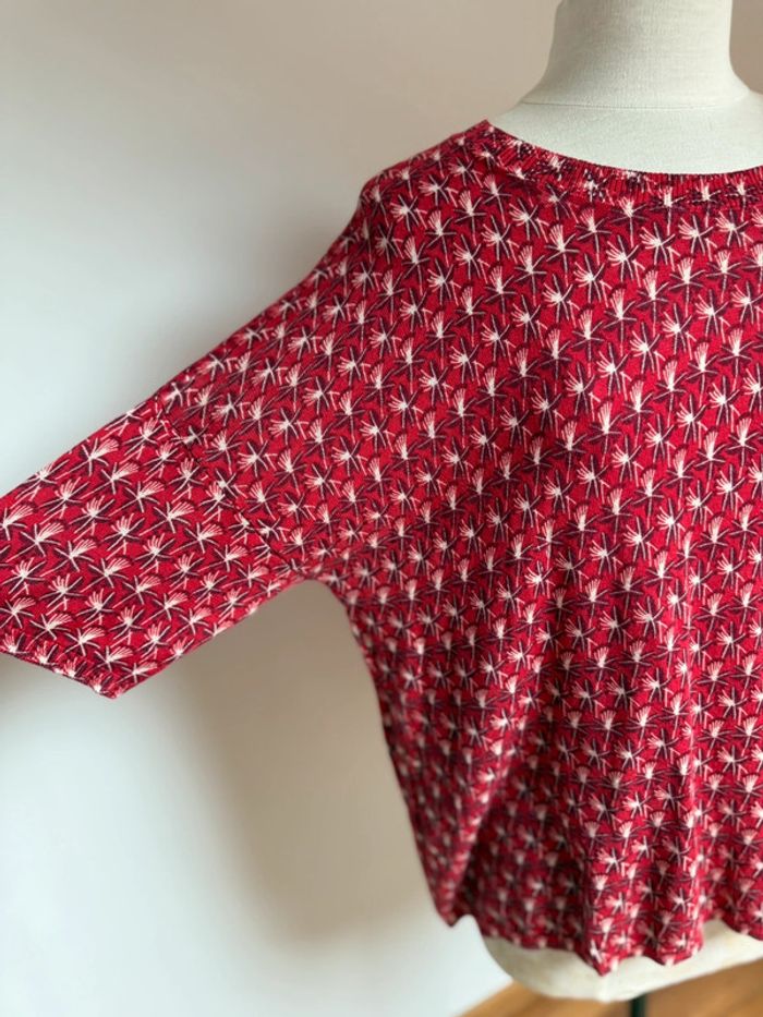 Superbe pull neuf Monoprix en coton et viscose 🌸 T 4 44 46 - photo numéro 2