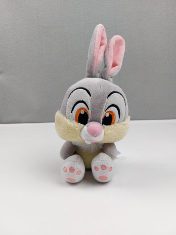 Peluche doudou lapin Panpan du film Bambi grosse tête 24 cm Disney TBE