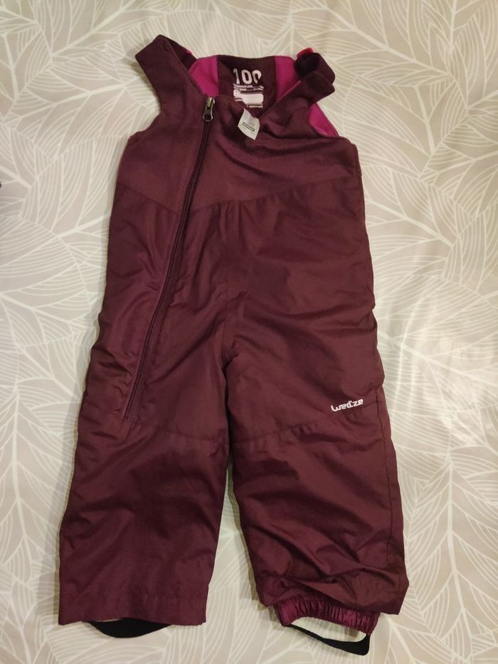 Combinaison ski violet 18m
