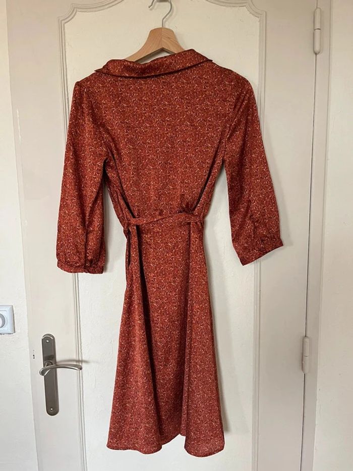 Robe H&M fleurie fluide – Taille 34 xs - photo numéro 2