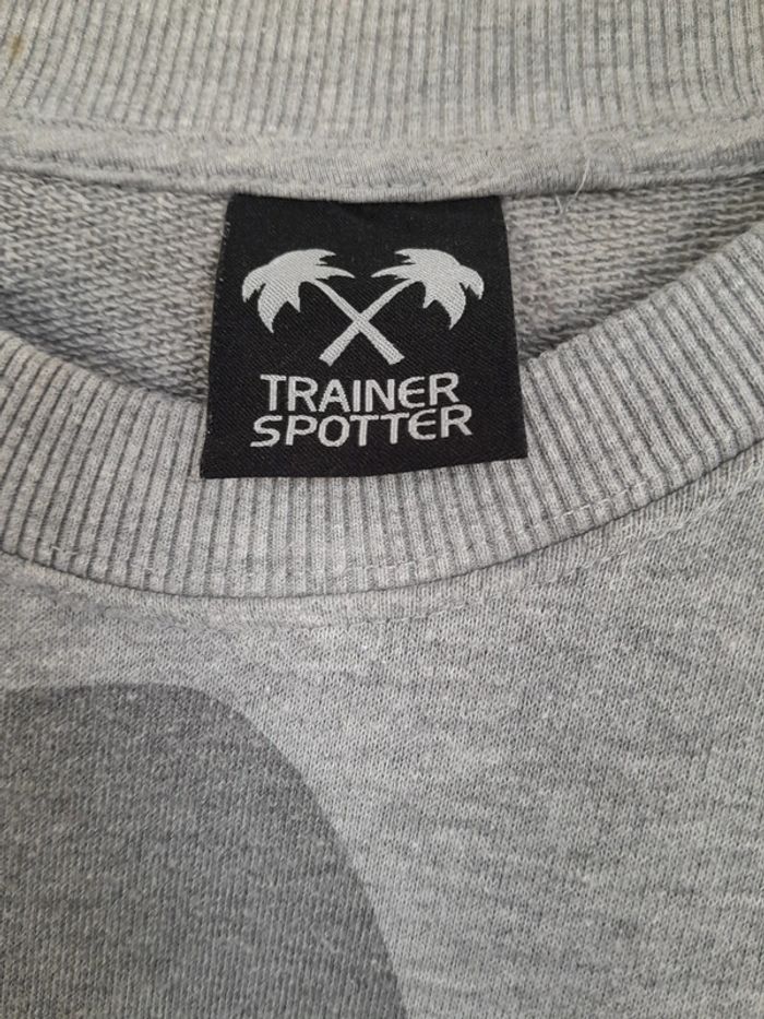 Sweat imprimé trainer spotter mixte taille M ou L - photo numéro 3