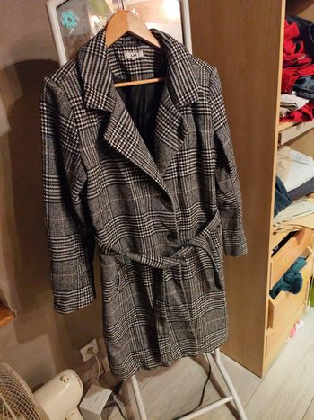 Manteau rayé