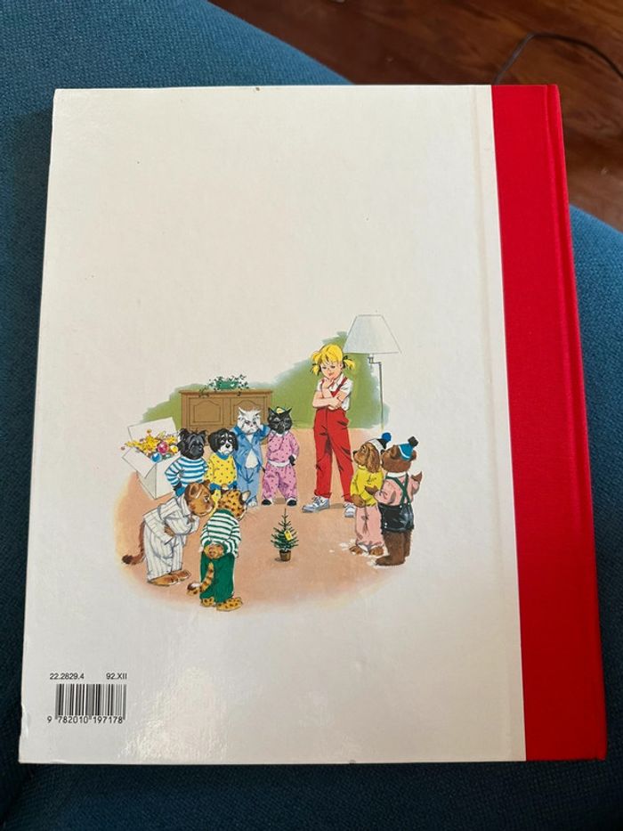 Livre Le Noël de Caroline édition reliure rouge Pierre Probst TBE - photo numéro 3