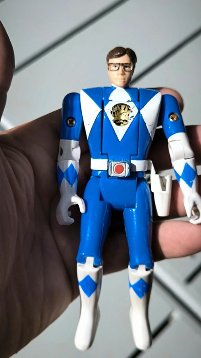 Power rangers mighty morphin bleu Billy d'origine 1994 - photo numéro 2