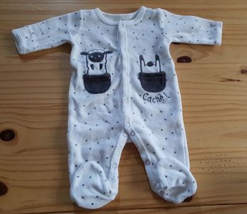 Pyjama naissance mixte