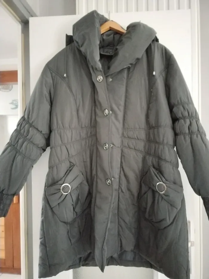 Manteau gris taille 48