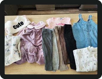 Lot de 11 vêtement fille 12 mois