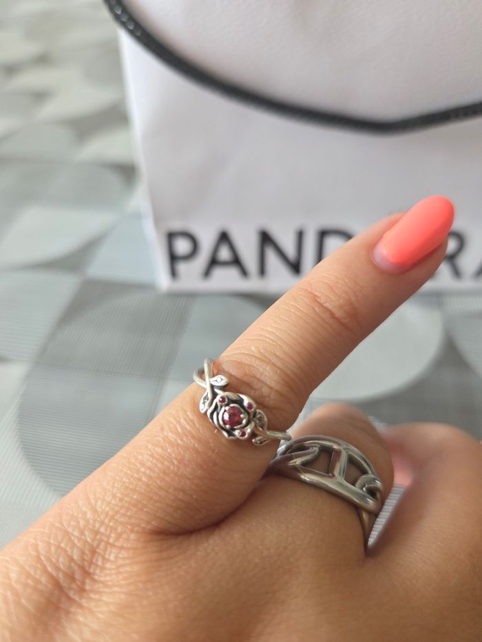 Bague pandora la belle et la bete - photo numéro 2