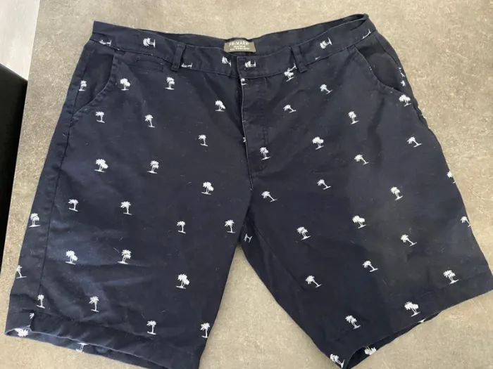 Short bleu marine XXL