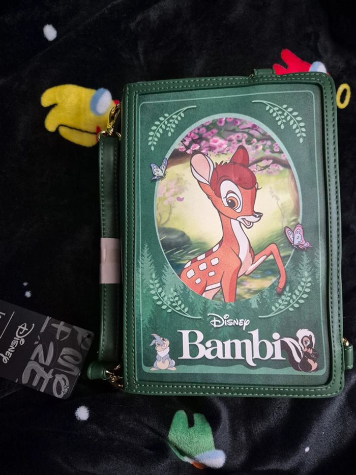 Loungefly Bambi - Sac bandoulière convertible Livre