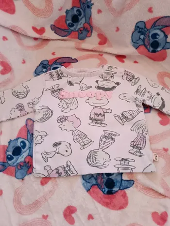 T-shirt manche longue Snoopy taille 9M