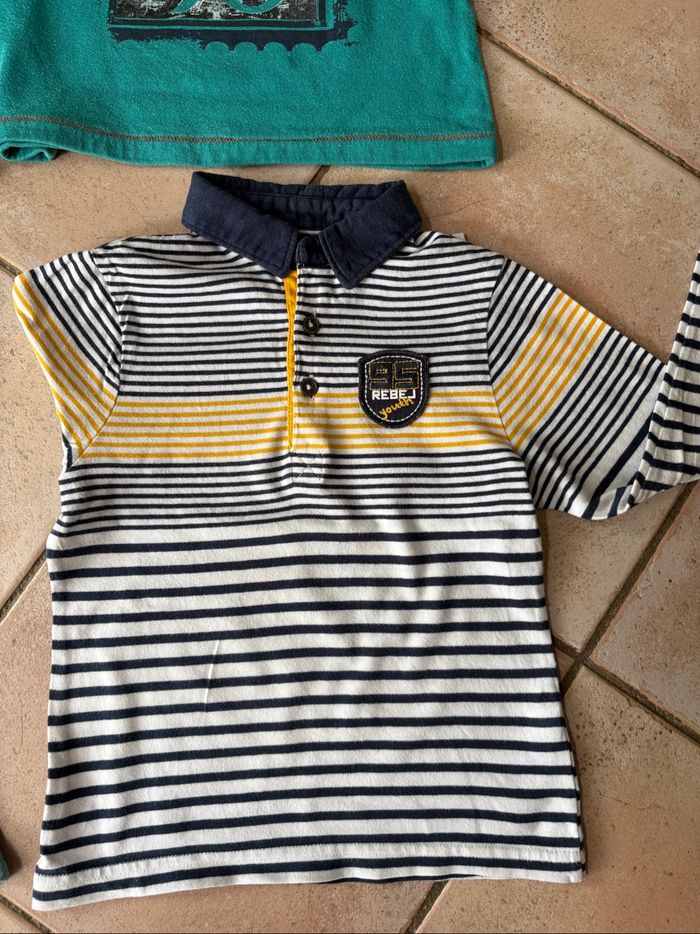 Lot 4 tee-shirts manches longues 4 ans garçon - photo numéro 2