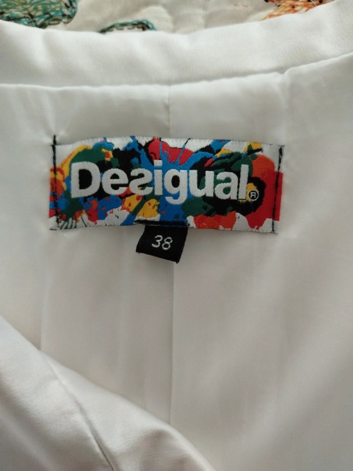#trench#blanc fleuri#Desigual - photo numéro 8