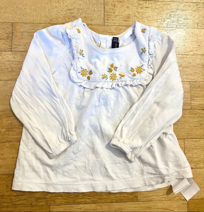 🌸 Lot de Hauts Fille - 12 mois - Sergent Major, Vertbaudet, Obaibi - photo numéro 7