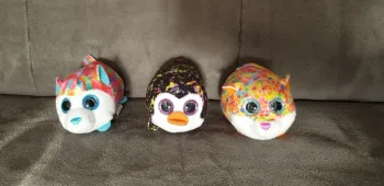 Lot 3 peluches Ty