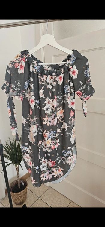 Robe blouse fleuri