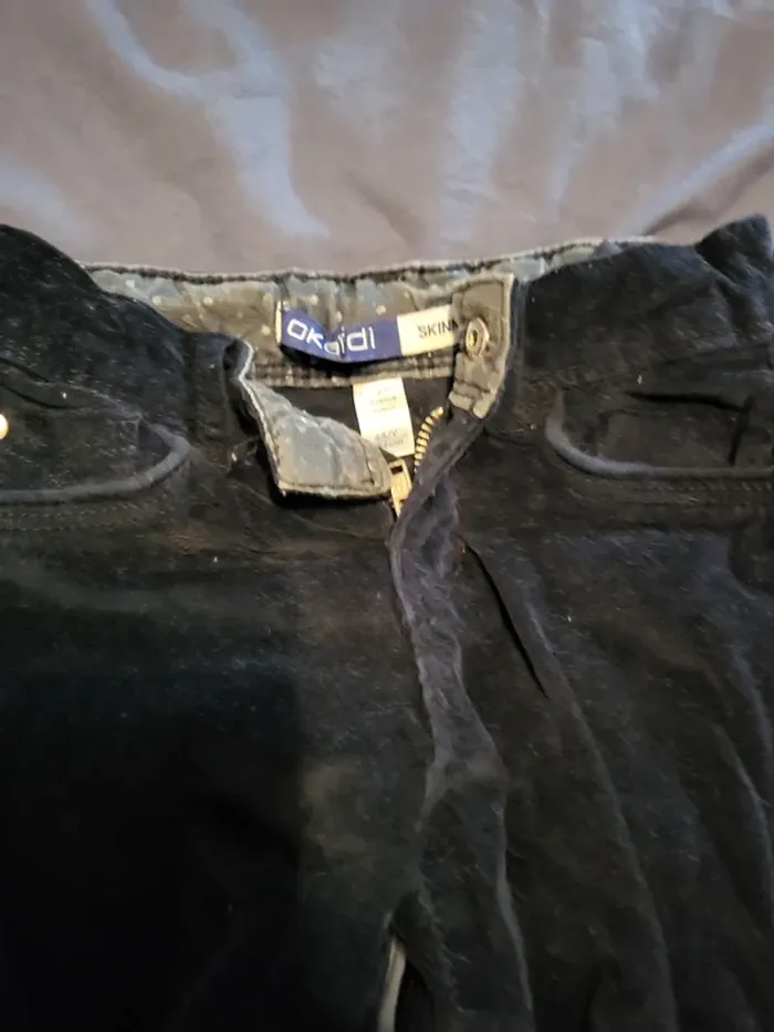 Lot 2 pantalons en velours - photo numéro 4