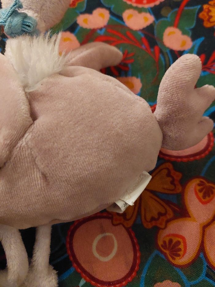 #06 Jacadi - doudou peluche autruche - photo numéro 3