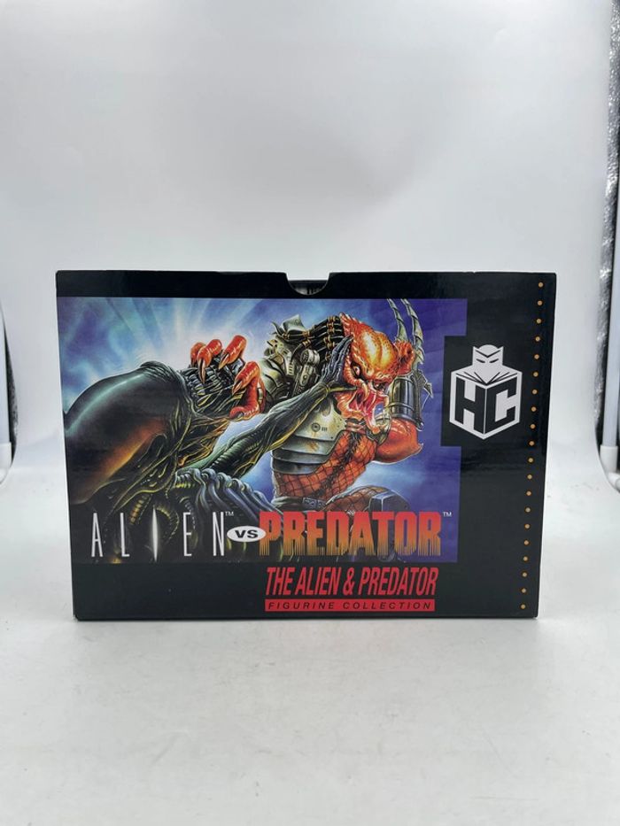 Coffret figurines Alien Vs Predator The Alien & Predator Eaglemoss Hero Collector
