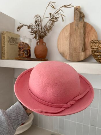 Chapeau fille rose hut hat  Sombrero Cappello hoed Chapéu Disguise Disfraz Travestimento