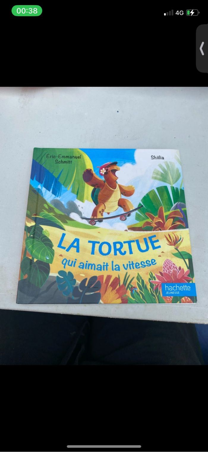Livre la tortue qui aimait la vitesse