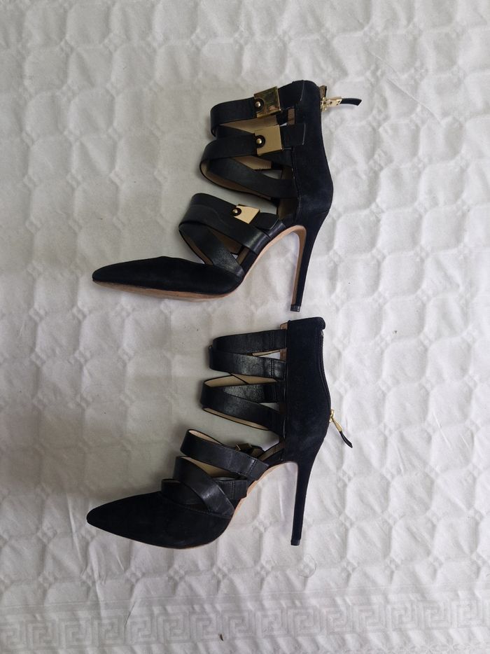 Escarpins  / chaussures à talons  , femme , Marciano  , cuir  , taille 38 - photo numéro 2