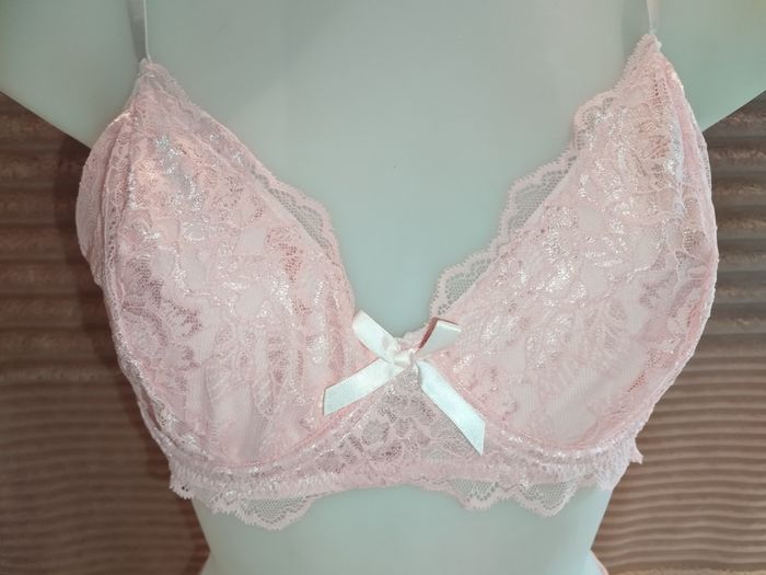 Ensemble sous vêtements / Tanga rose - photo numéro 3