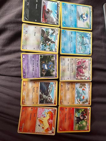 Lot de 10 cartes Pokémon