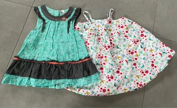 Lot 2 robes BBF - 18mois