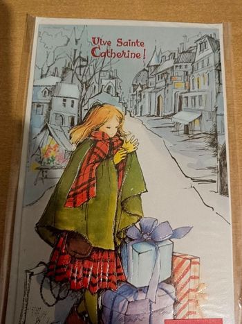 Carte bonne fête de Ste Catherine