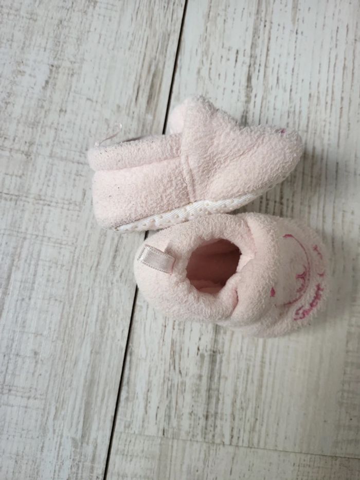 Chaussons bébé fille 3/6mois très bon état - photo numéro 3
