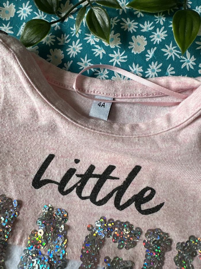 T-shirt fille 4 ans - photo numéro 4