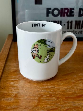 Mug tintin au Congo Hergé Moulinsart