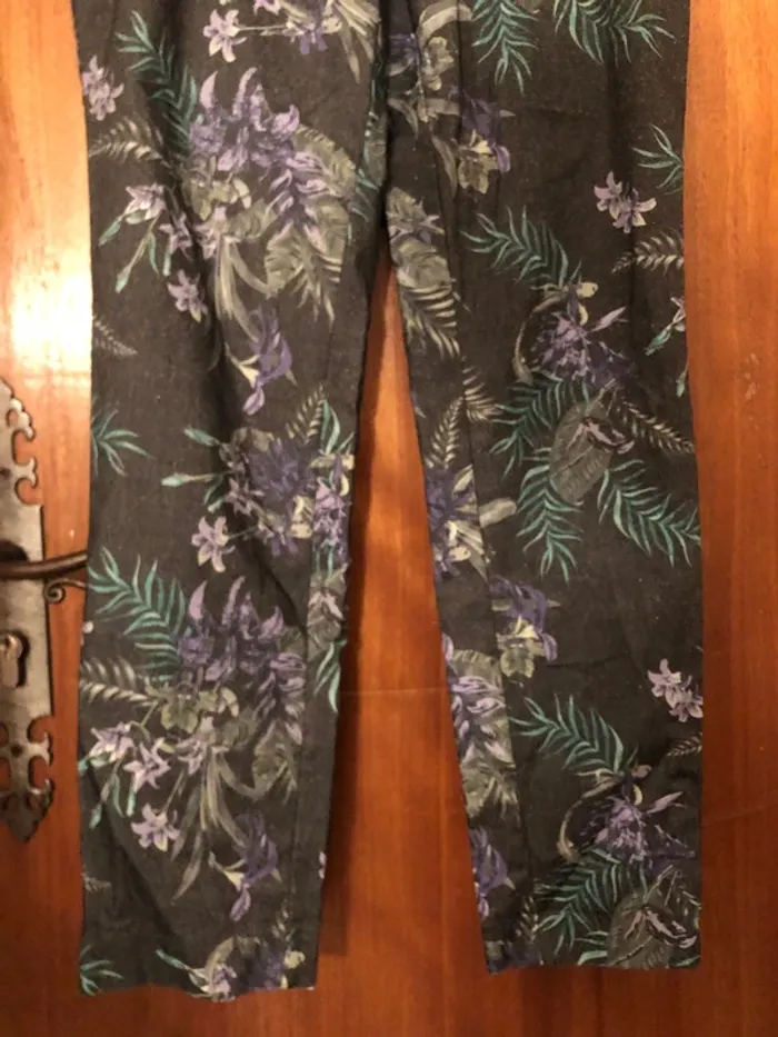 Pantalon à fleurs - photo numéro 2