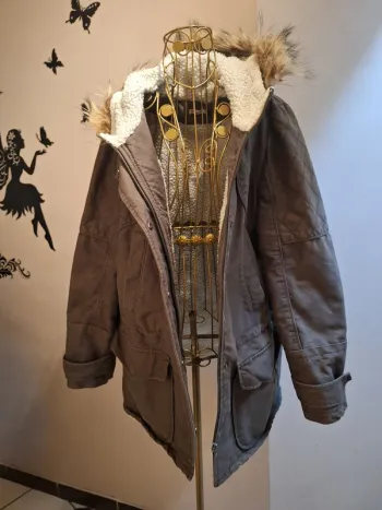 Parka marron & sherpa - 2TWO