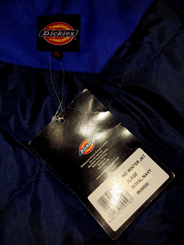 DICKIES veste royal/navy bleu et noir neuf avec etiquette - photo numéro 6