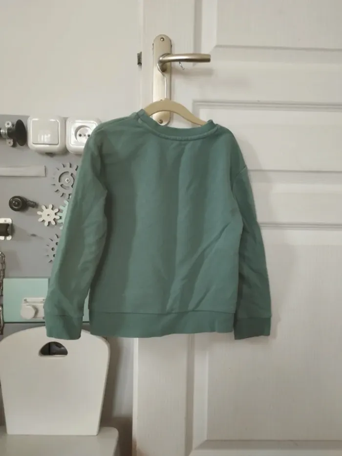 Pull vert 5 ans - photo numéro 2