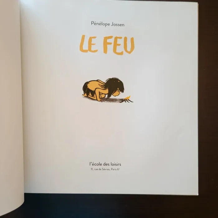 Livre enfant école des loisirs- Le feu - photo numéro 3