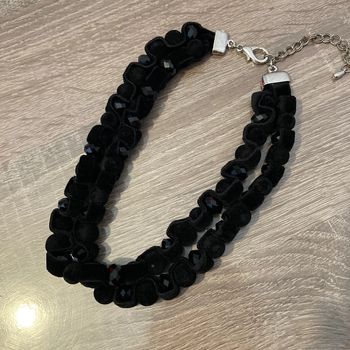 Collier vintage | noir 🌿