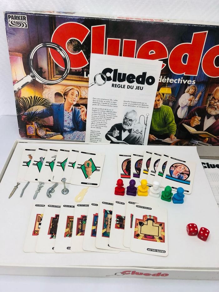 Cluedo le jeu des grands détectives vintage - photo numéro 6