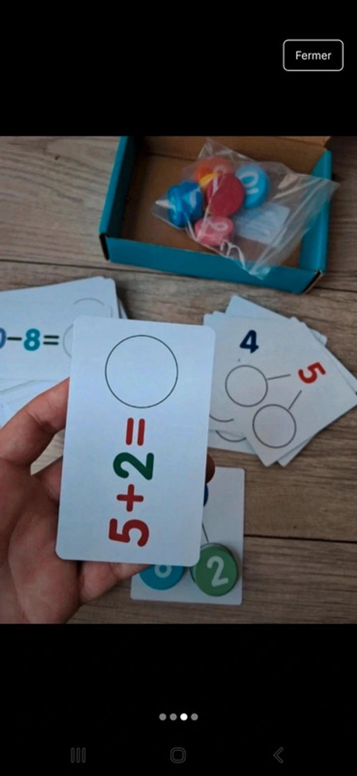 Jeu de calcul mental et décomposition des nombres - photo numéro 3