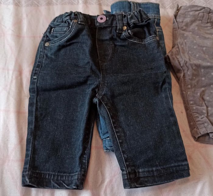 Lot de pantalons 3 mois - photo numéro 3